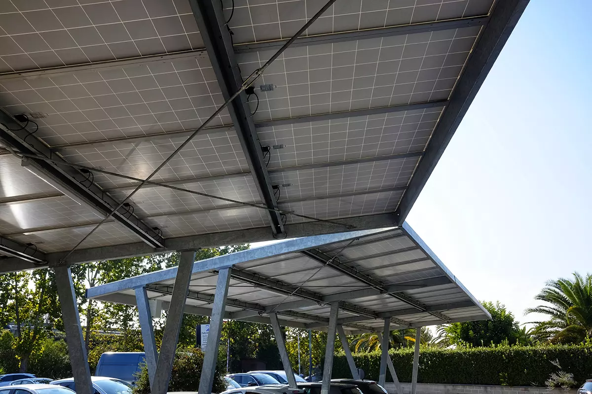 commercial solar carport array commercial solar panels option one solar