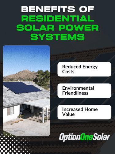 Residential solar power systems