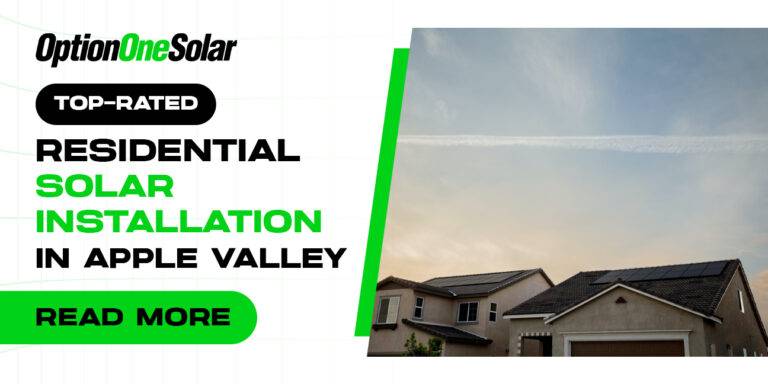 TOP RATED SOLAR INSTALLATION | OPTION ONE SOLAR